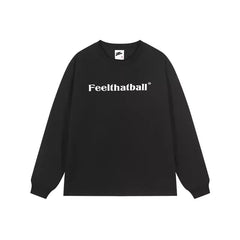 Feelthatball Long Sleeve T-Shirt | Sporty Graphic Tee