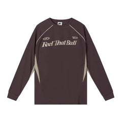 Feel That Ball Long Sleeve | Basketball Streetwear