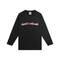 "Feel That Ball" Basketball Long Sleeve T-Shirt | Sporty Graphic Tee