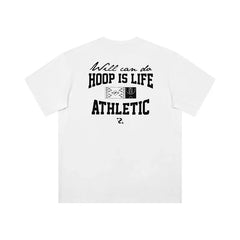 Willcando "Hoop Is Life" Athletic T-Shirt | Basketball Passion