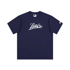 UZIS Oversized Logo T-Shirt with Sleeve Detail