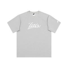 UZIS Oversized Logo T-Shirt with Sleeve Detail