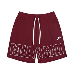 Fall In Ball Basketball Shorts - Breathable Mesh for Training