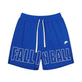 Fall In Ball Basketball Shorts - Breathable Mesh for Training