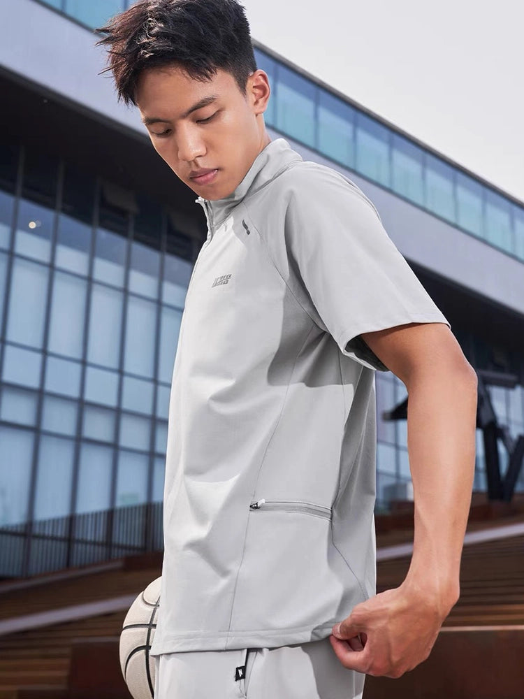 UZIS Half-Zip Basketball Training Shirt | Functional Design