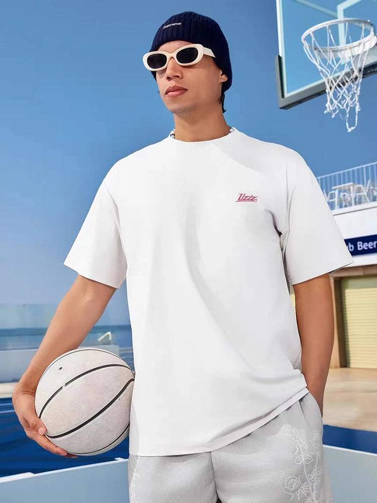 Uzis Apple Basketball Art T-Shirt | Urban Streetwear