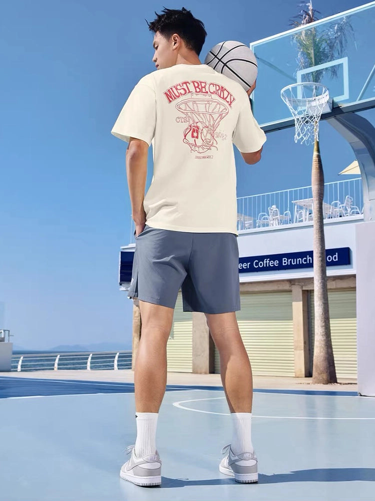 "Must Be Crazy" Basketball T-Shirt | Bold Hoops Statement