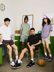 UZIS Embroidered Logo T-Shirt for Men/Women