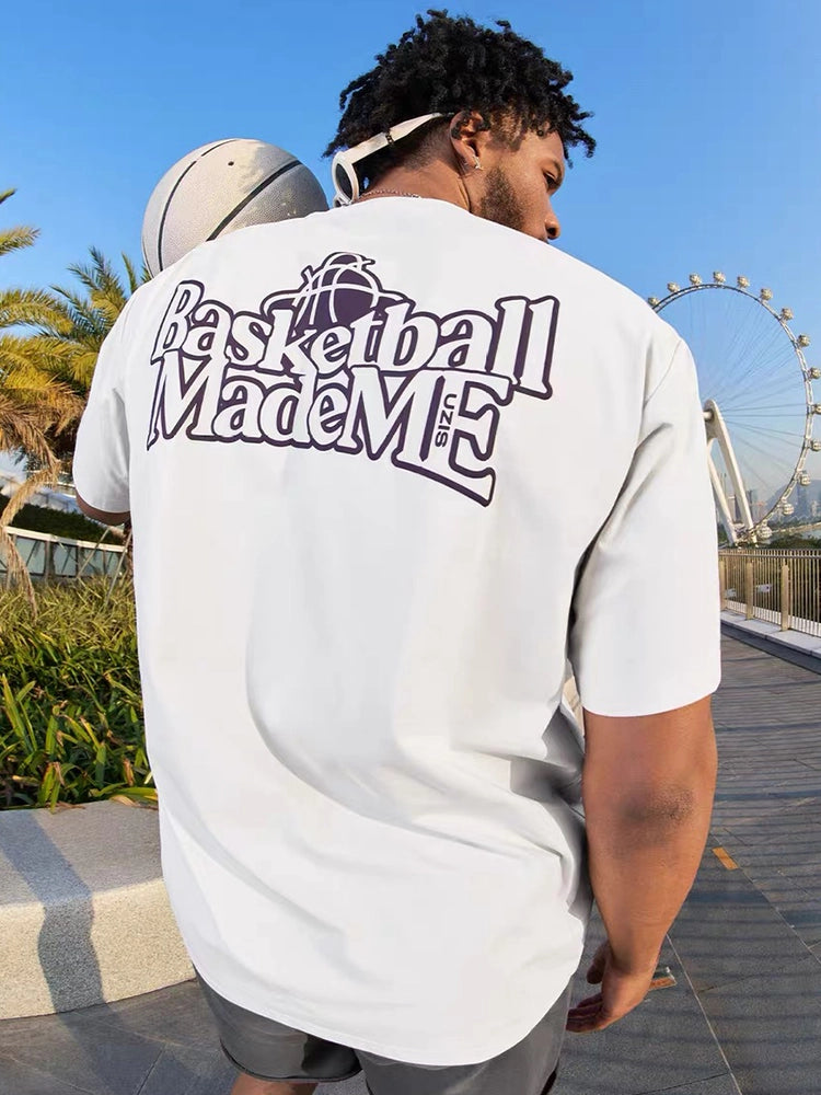"Basketball Made Me" T-Shirt | Hoops Passion Wear