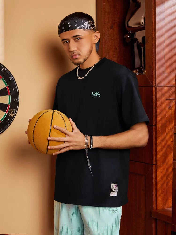 UZIS "All The Way Up" Geometric Z T-Shirt