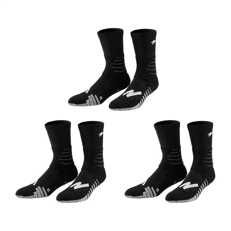 UZIS Pro Basketball Socks | Textured Grip Breathable Mesh