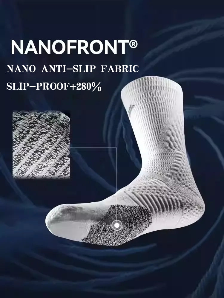 UZIS Basketball Socks | Breathable Mesh Grippy Soles