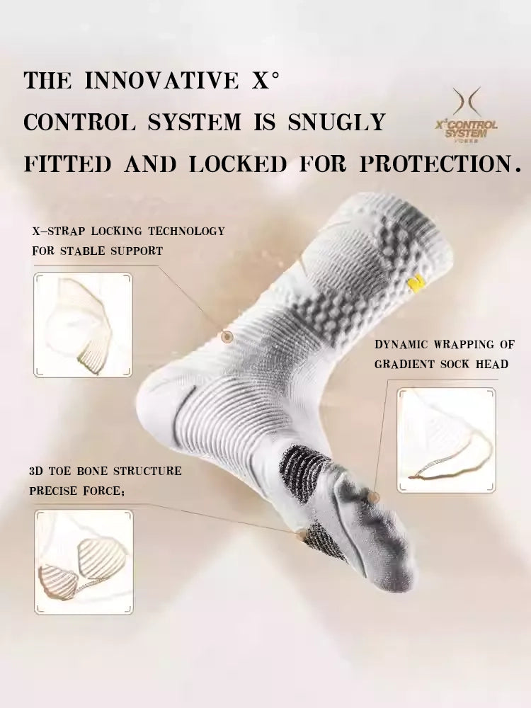 UZIS Basketball Socks | Hex-Grid Tech Anti-Slip Grip