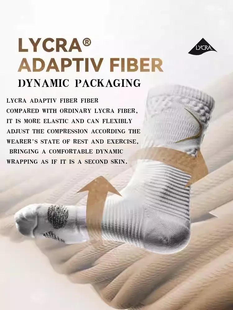 UZIS Basketball Socks | Hex-Grid Tech Anti-Slip Grip