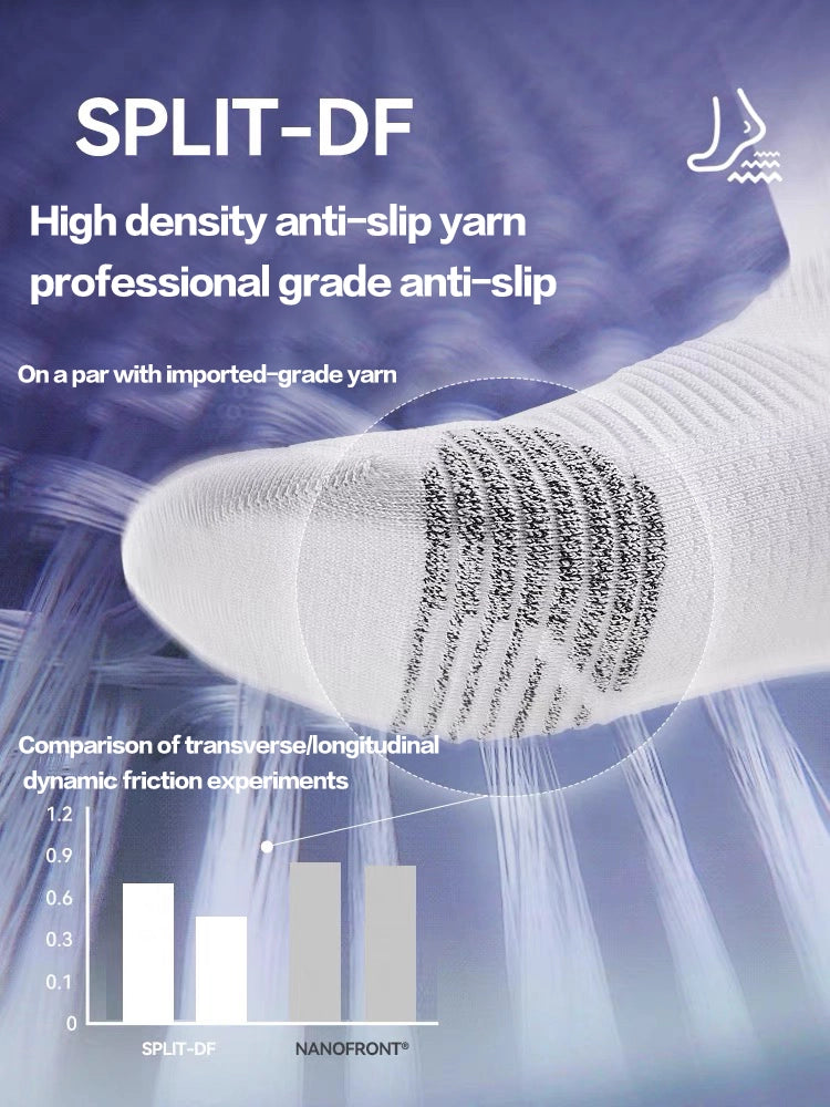 UZIS Basketball Socks | 3D-Knit Tech Color Transition Design