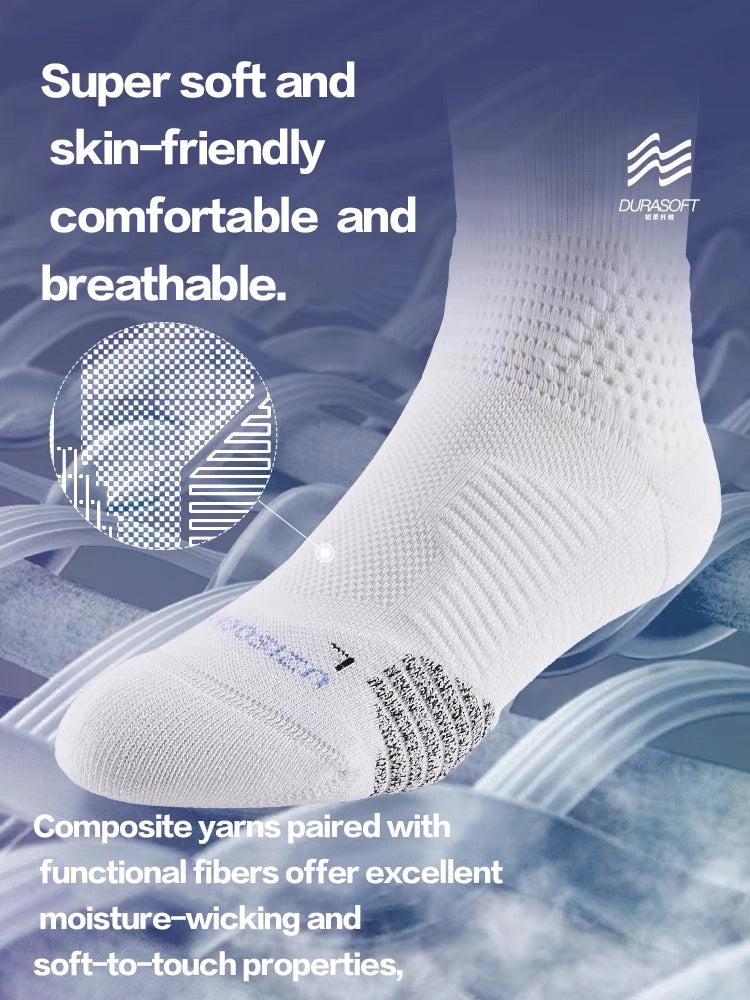 UZIS Basketball Socks | 3D-Knit Tech Color Transition Design