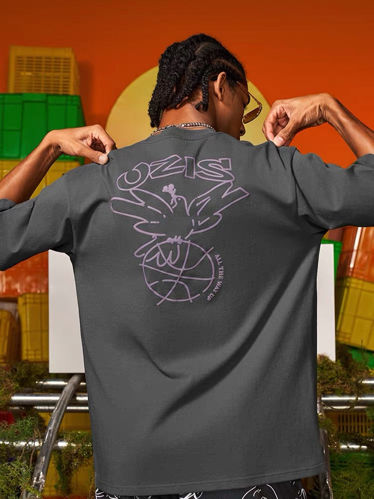 UZIS "All The Way Up" Basketball T-Shirt