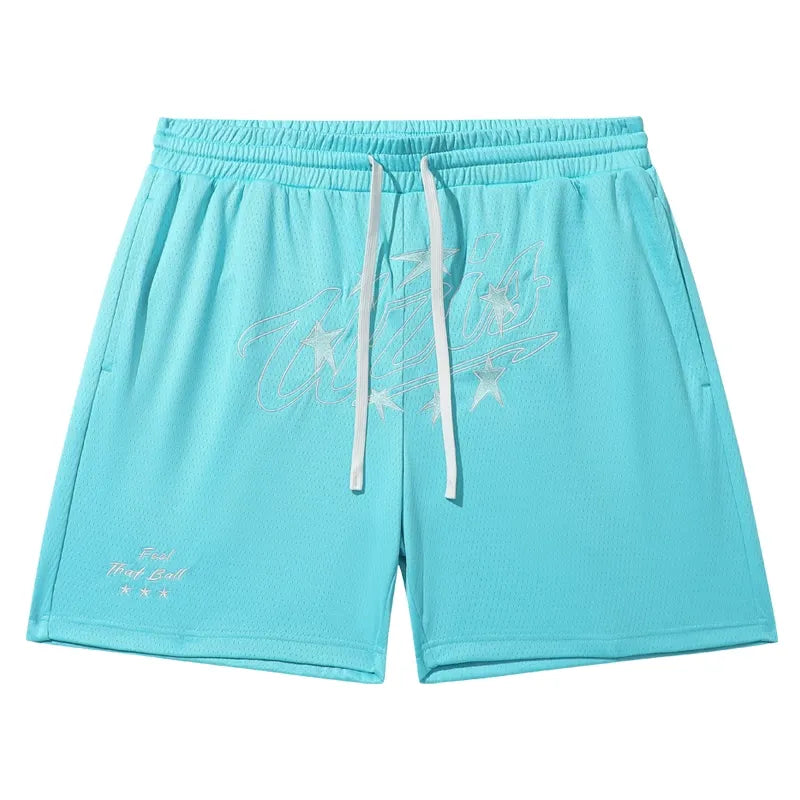 UZIS Star Basketball Shorts - Breathable Mesh for Court