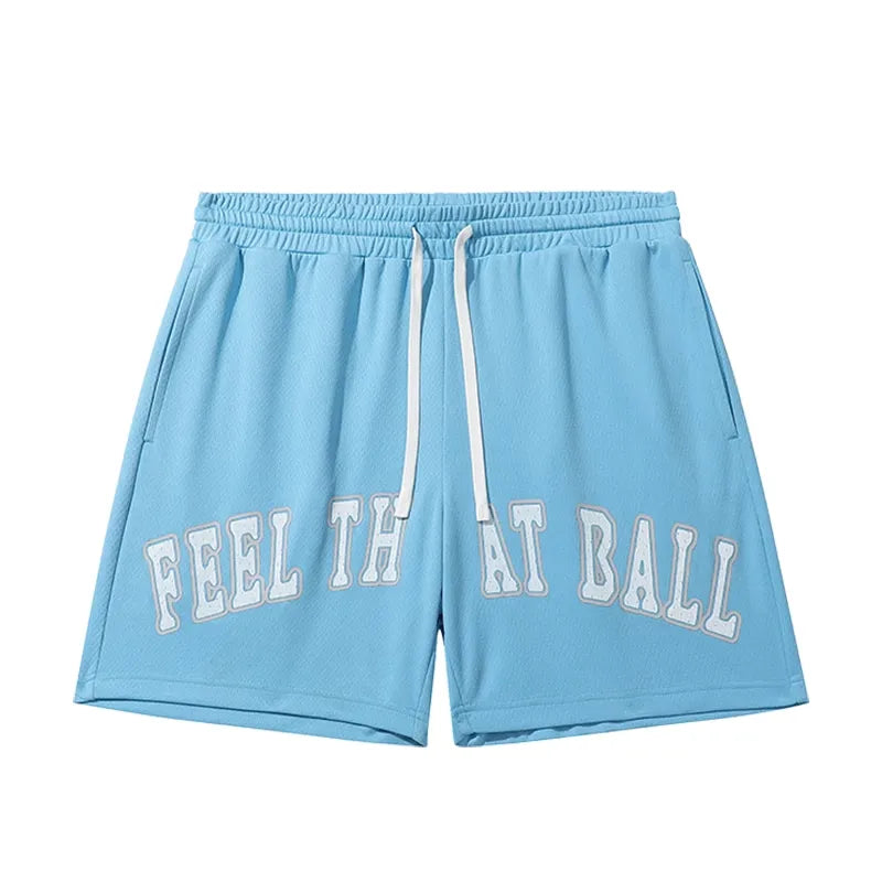 Feel That Ball Basketball Shorts - Breathable Mesh for Court