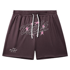 UZIS Star Basketball Shorts - Breathable Mesh for Court