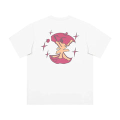 Uzis Apple Basketball Art T-Shirt | Urban Streetwear