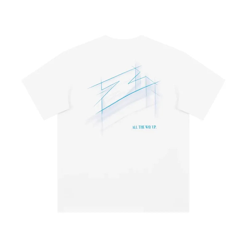 UZIS "All The Way Up" Geometric Z T-Shirt