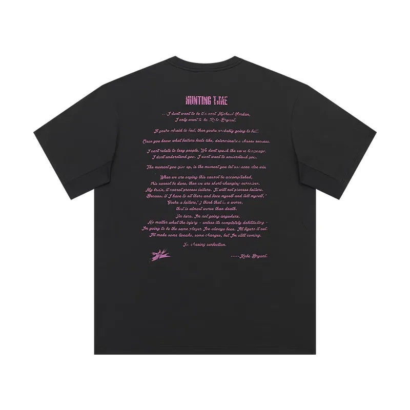 Kobe Bryant "Hunting Time" Motivation Basketball T-Shirt
