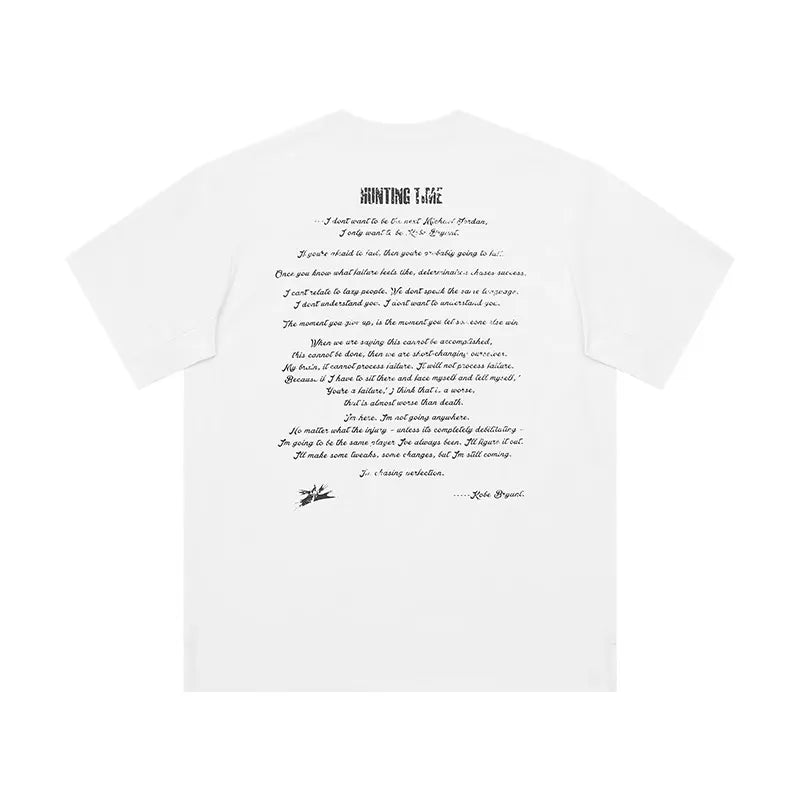 Kobe Bryant "Hunting Time" Motivation Basketball T-Shirt