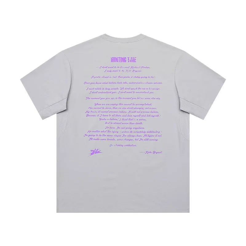 Kobe Bryant "Hunting Time" Motivation Basketball T-Shirt