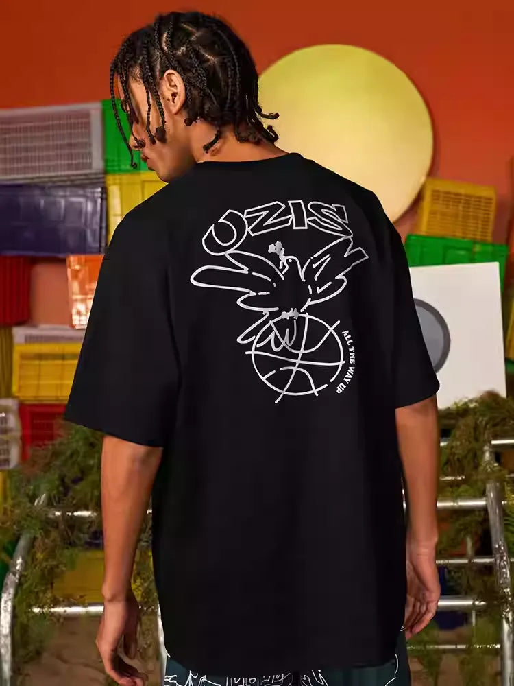 UZIS "All The Way Up" Basketball T-Shirt