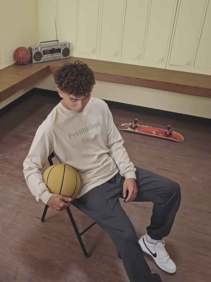 Feelthatball Long Sleeve T-Shirt | Sporty Graphic Tee