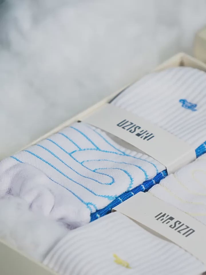 UZIS Pro Basketball Socks | 360° Grip Arch Compression