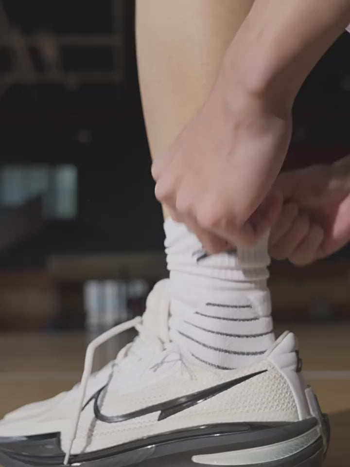UZIS Pro Basketball Socks | Textured Grip Breathable Mesh